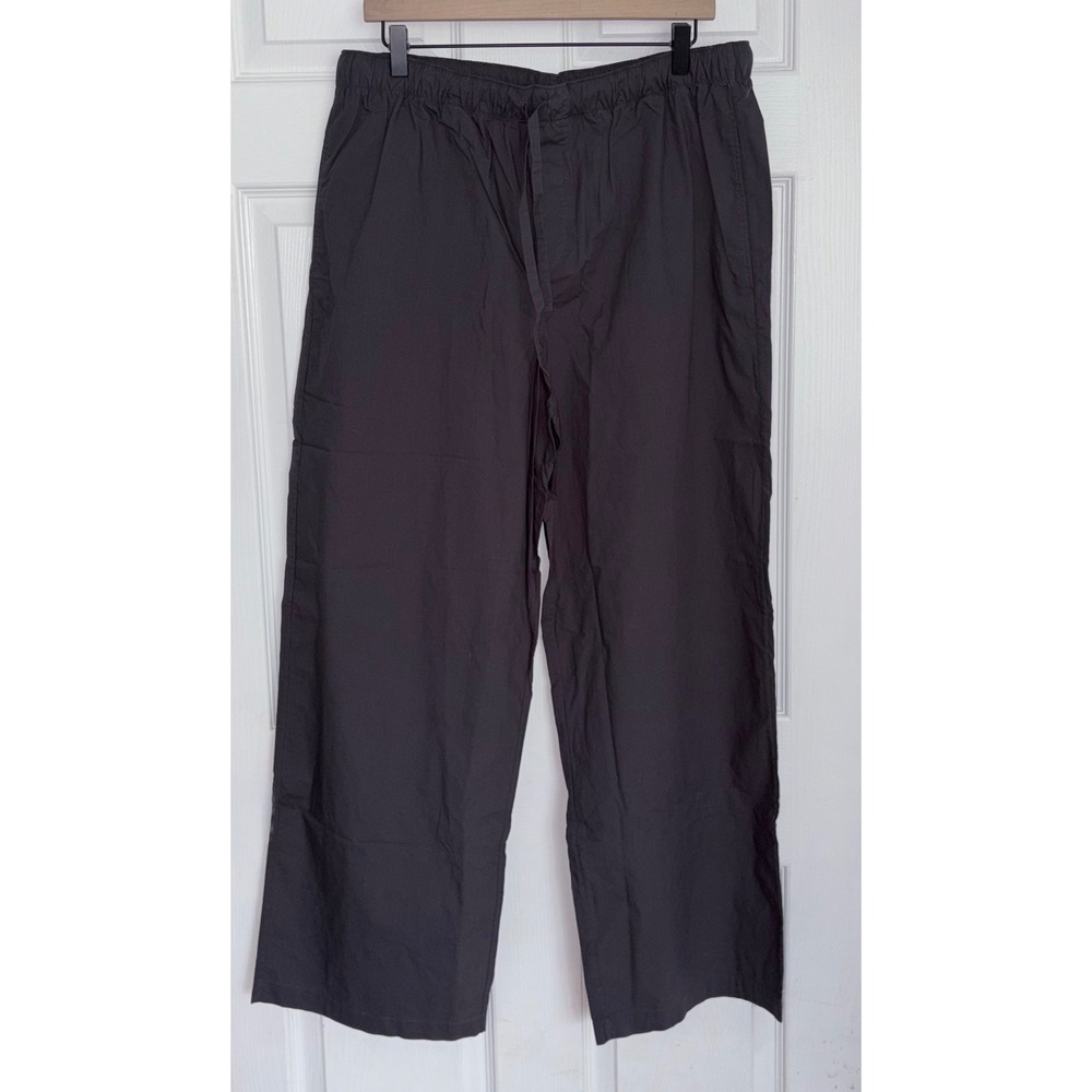 SKIMS Cotton Sleep Pants Size L Men Ash Grey Pajama Bottoms ST-PNS-5269M